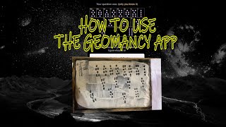 How To Use The Geomancy App screenshot 3