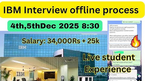 ibm cic off campus offline coding assessment|ibm interview 4th 5th dec 2025| ibm cic off campus 2025
