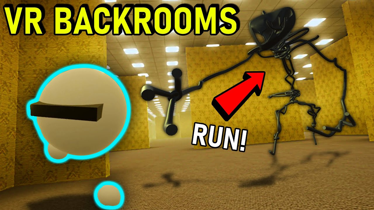The Backrooms Game In Virtual Reality