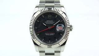 Rolex Datejust Turn-O-Graph 116264 4K Watch Review