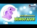 Mini spinosaurus dinosaur  polymer clay tutorial fimo