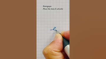 How to Write Lowercase Cursive “e” |  Easy Handwriting Tutorial For Beginners