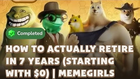 MEMEFI SECRET CODE 🔑 TASK | HOW TO ACTUALLY RETIRE IN 7 YEARS (STARTING WITH $0)| MEMEGIRLS #memefi