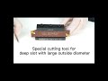 SMBB Grooving Cut-off Cutter Holder Parting Blade Sp200 Sp300 Sp400