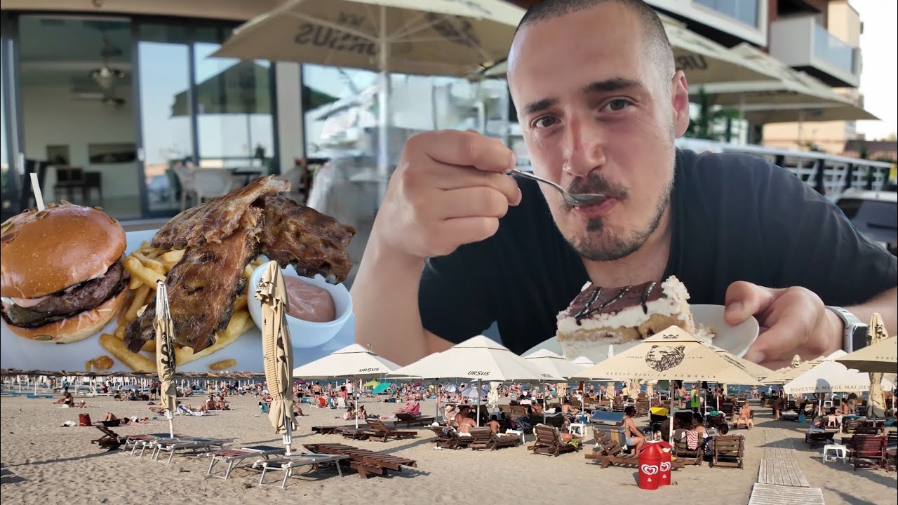 Mamaia Nord - Încercăm un restaurant, dăm o tură pe plajă!