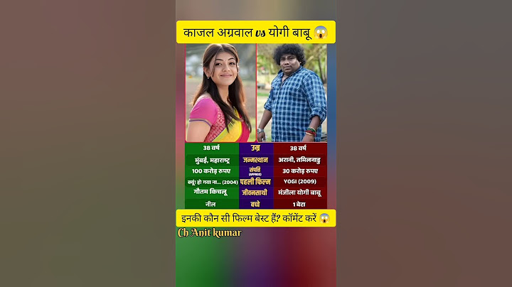 Kajal Agarwal vs Yogi Babu: The Most Hilarious Feud in Kollywood#shortsfeeds #trending #yogibabu