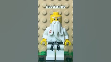 The FIRST Lego Ninjago Sensei Wu Minifigure #lego #ninjago #legoninjago #shorts