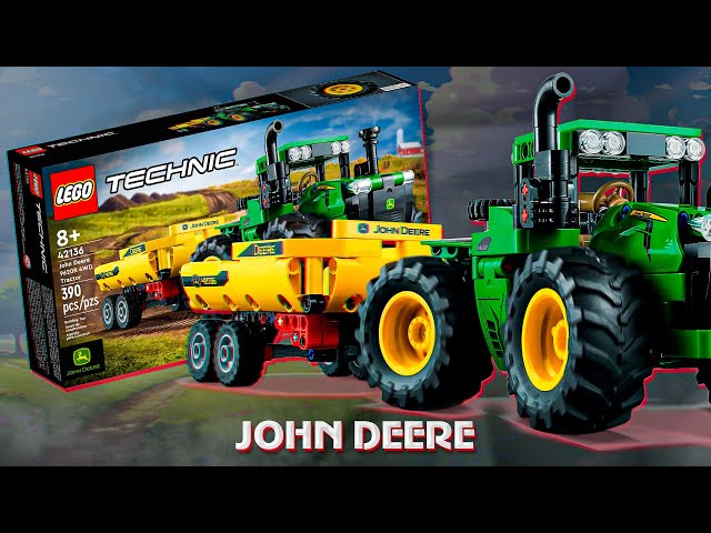 LEGO Technic - Trator John Deere 9620R 4WD - 42136 - superlegalbrinquedos