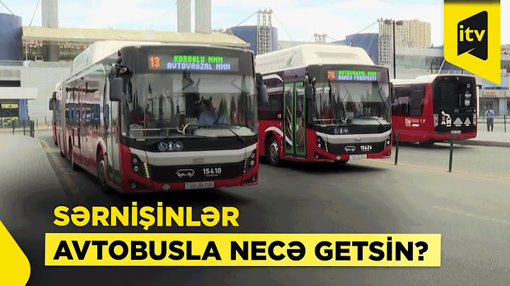 Kartın balansı boş, terminal da yoxdur – Sərnişin nə etsin?