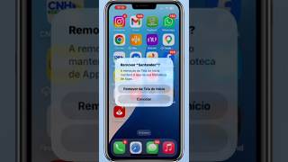 O que fazer para apagar apps no iPhone sem a opção apagar #iphone #apps #aplicativos