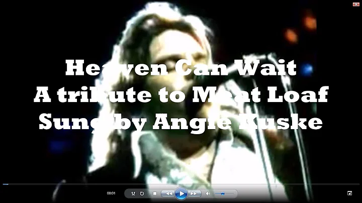 Heaven Can Wait - a cover by Angie Kuske in tribut...