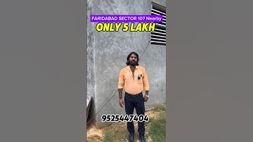 Discover Affordable Faridabad Plots: 50 Gaj Residential Land for ₹5 Lakh
