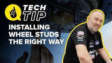 How To Install Wheel Studs Using The Double Nut Method