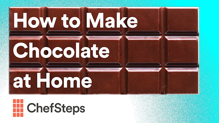 Make Chocolate at Home with No Fancy Tools