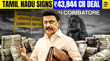 Coimbatore Secures ₹43,844 Cr Mega Investments — Tamil Nadu’s Tech Hub Rises