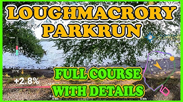 🏃‍♀️Loughmacrory parkrun - Full Course Video! - Northern Ireland♿🌳🌳🌳