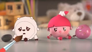 Малышарики - Качели - Раскраска Для Детей