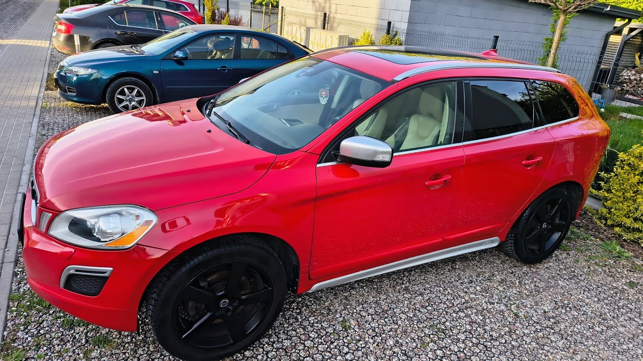 Volvo XC60 3.0 T6 304KM 2012r passion red color