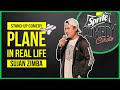 Plane in real life  standup comedy by sujan zimba