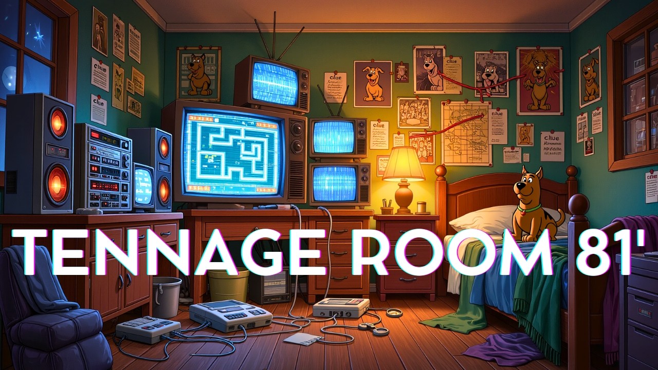 Arcade Room 1981 🎮 Classic 80s Gaming Music | Late Night Mix