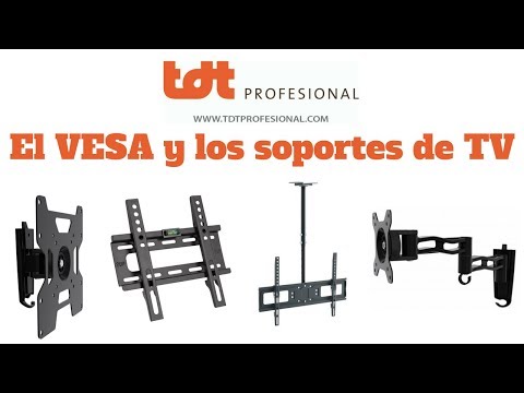 Video: Tamaño VESA En TV: ¿que Es Y Que Significa? Tipos De Soportes De Pared. Estándares VESA. Sugerencias De Selección