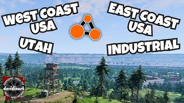 BeamNG Drive - FOUR Maps in ONE! MASSIVE Cruising map OGC TWO