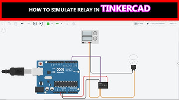 How to simulate relay module in Tinkercad | Relay |Arduino |Tinkercad Tutorial | online simulator