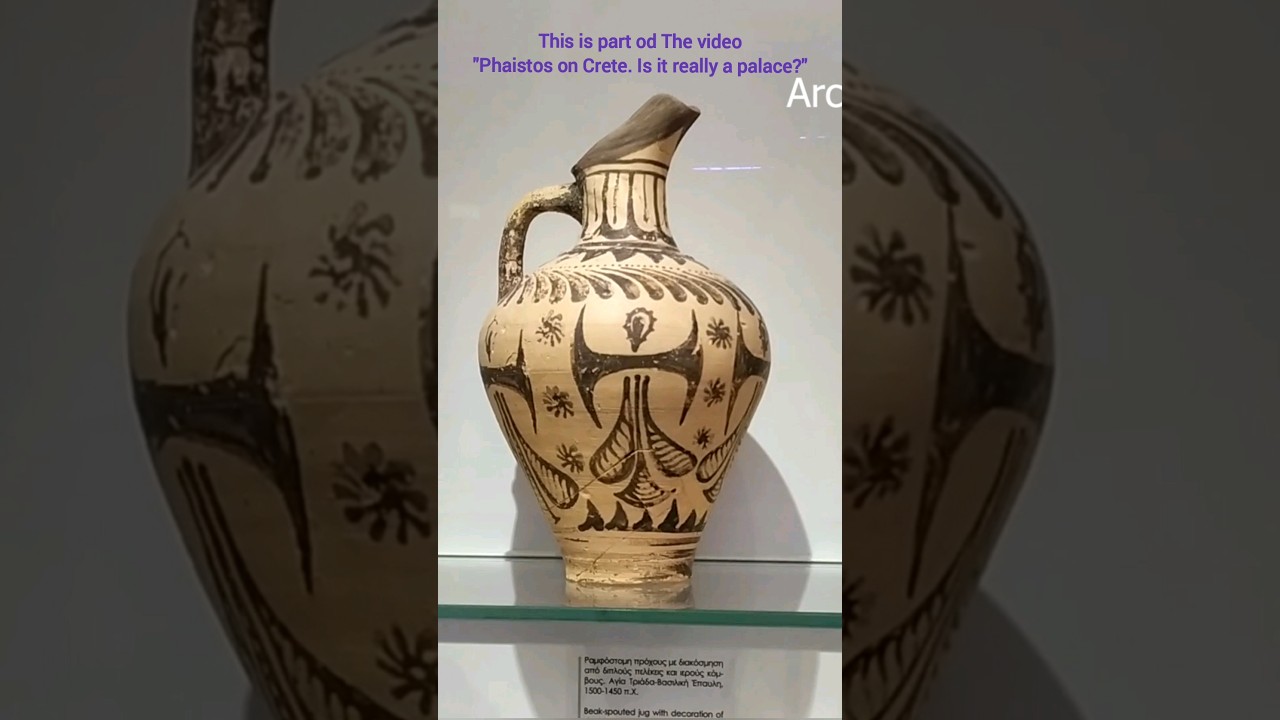 Like an angel. Phaistos on Crete. 