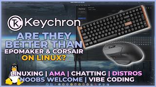 Testing the Keychron K4 HE keyboard on Linux for the first time screenshot 2