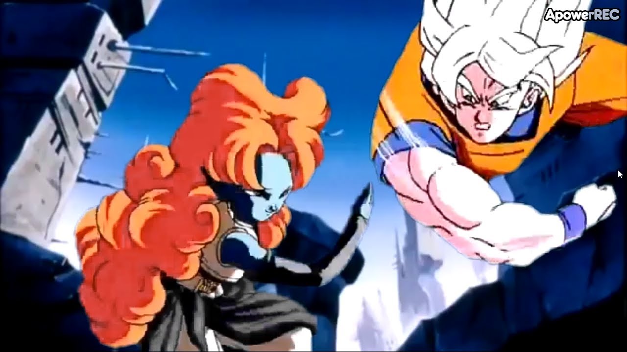 SSJ Goku vs Zangya (SSJ悟空vsザンギャ) - YouTube