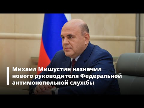 Михаил Мишустин назначил нового руководителя Федеральной антимонопольной службы