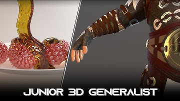 Junior 3D Generalist Showreel | Modeling | Lighting | Texturing |  - Tejas Sugandhi