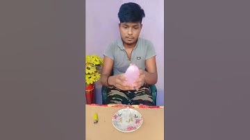 balloon and fire experiment #shorts #experiment #magic #scienceexperiment