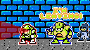 Toadman dissapears - Megaman Sprite Animation