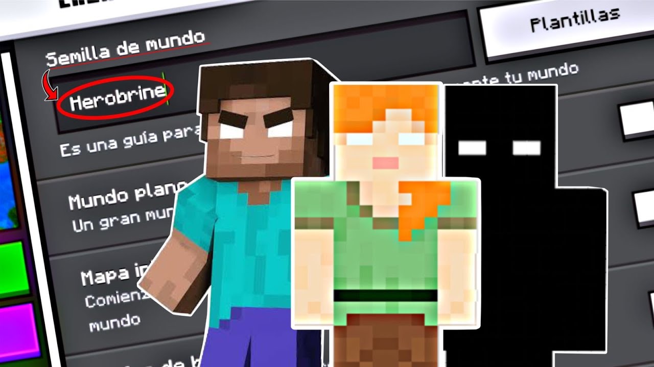 SEMILLAS de HEROBRINE / NULL / ALEXBRINE ENTIDADES MALIGNAS EN ...