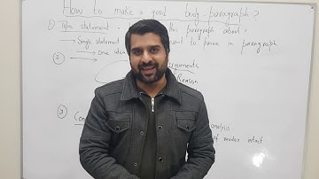 How To Write A Good Body Paragraph In Essay Paper? | Making An Effective Paragraph |CSP Waqar Hassan