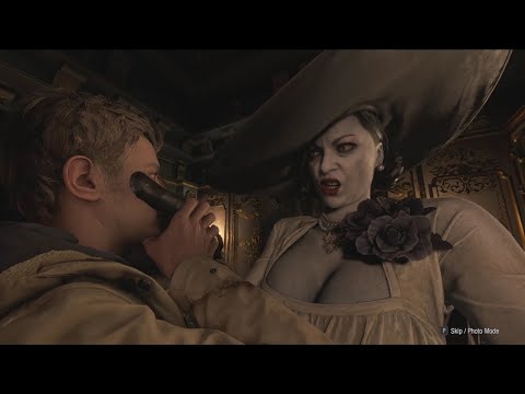 Lady Dimitrescu's Chokeslam - Resident Evil 8 Village (Cinematic Camera POV)