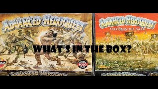 What's in the box? Ep1 - Advanced Heroquest and Terror In The Dark (Re-) Unboxing