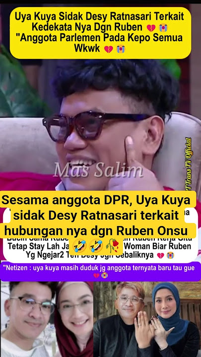 ruben onsu terbaru hari ini #rubenonsu #desyratnasari #uyakuya