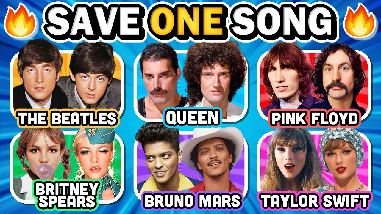 Сэкономьте одну песню на каждом исполнителе ⭐️🎶 Самые популярные певцы и группы (1970-е - 2020-е ...