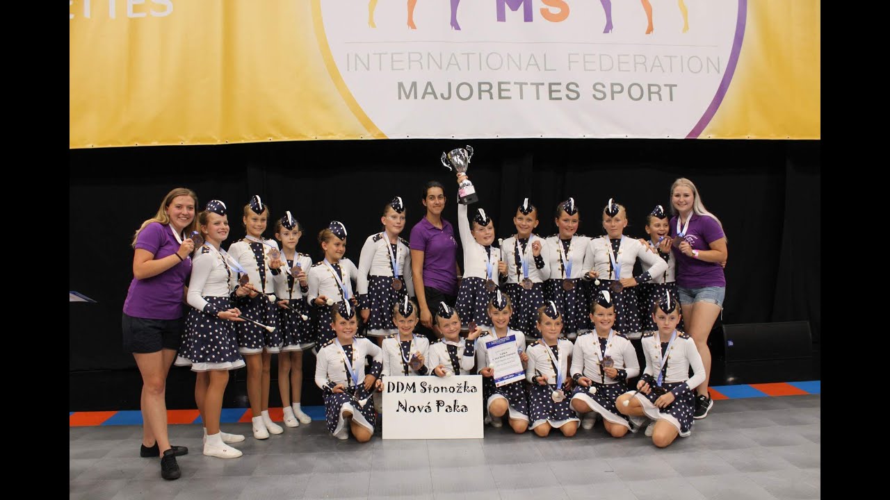 DDM Stonožka Nová Paka - Classic Baton Cadet 2019