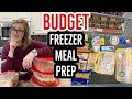 BUDGET FREEZER MEAL PREP // EASY FAMILY DINNERS