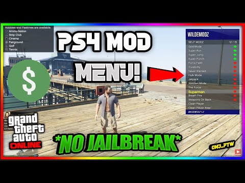 Send download link for gta v mod menu for ps3 non jailbreak by  Panache_network