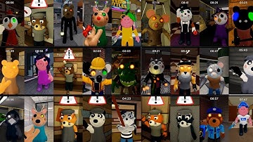 ALL JUMPSCARES! Roblox Piggy Book 2