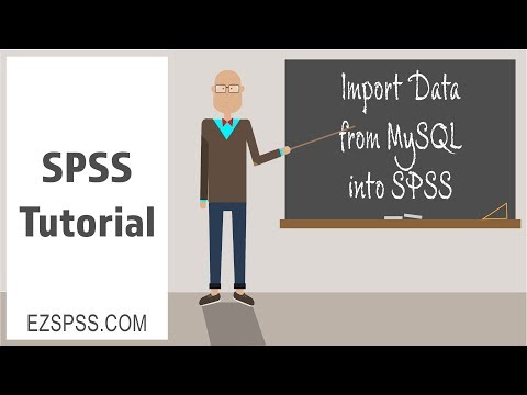 Easy SPSS Tutorial: Import Data from MySQL Database into SPSS