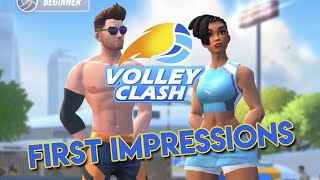 Volley Clash First Impressions [Android Gameplay Walkthrough] screenshot 1