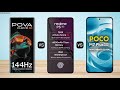 Tecno Pova Curve vs Realme P3 vs Poco M7 Plus || Full Comparison 