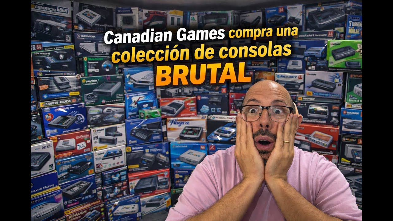 Canadian Games compró esta IMPRESIONANTE colección de consolas y nadie lo esperaba