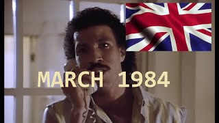 UK Singles Charts : March 1984