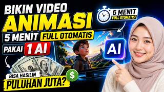 Cara Bikin Video Animasi 5 Menit Full Otomatis Pakai 1 AI (Potensi Puluhan Juta)